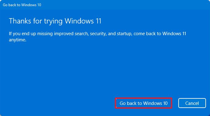 Deinstallieren Windows 11 